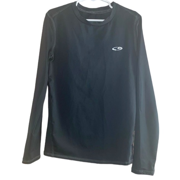 Boys Sz M Black Champion Shirt - Picture 2 of 4